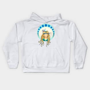 Moon lady Kids Hoodie